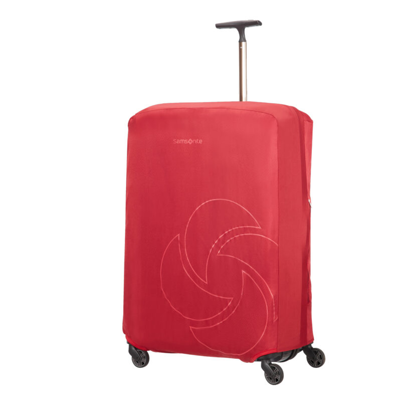 housse valise samsonite 86cm rouge