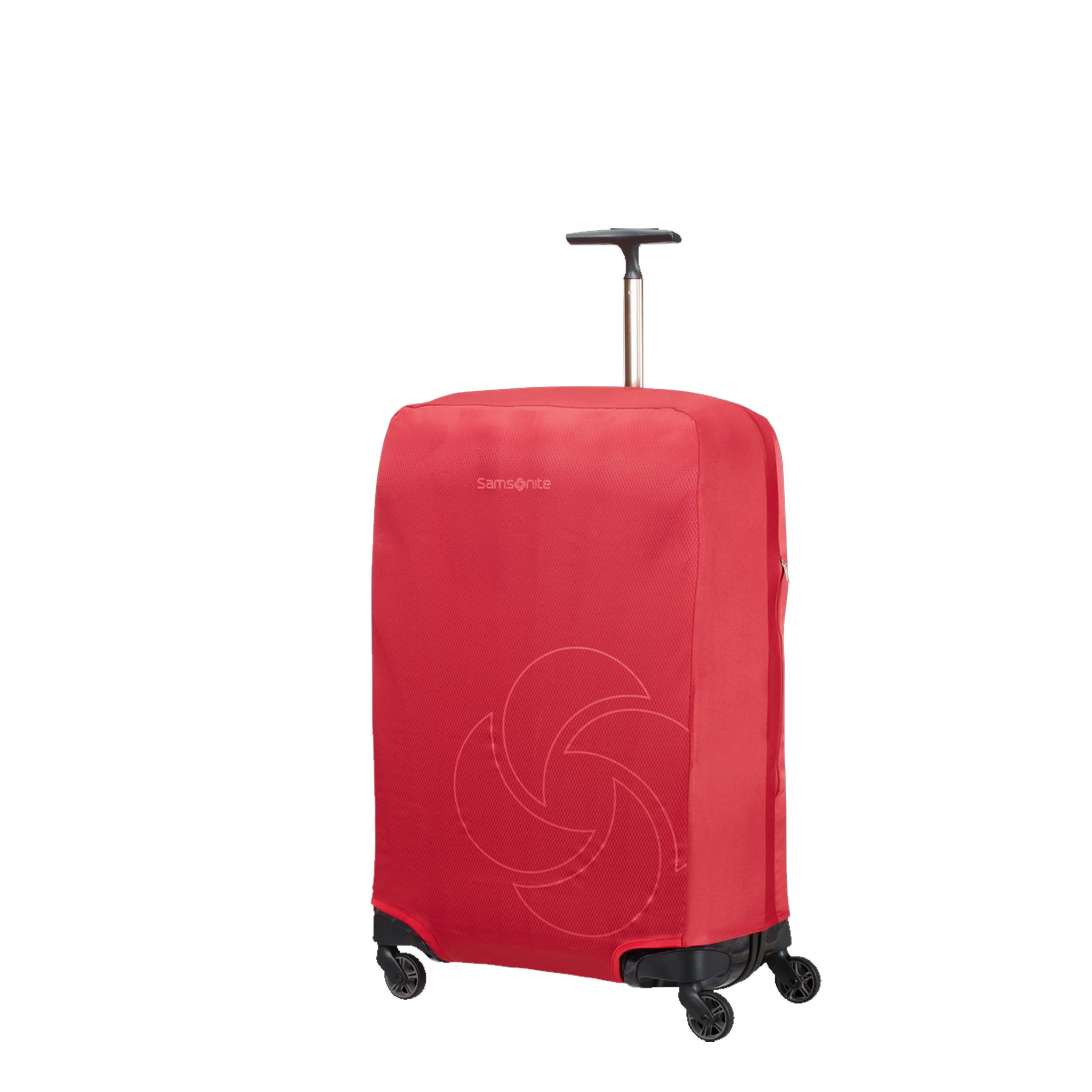housse valise samsonite taille 65cm rouge