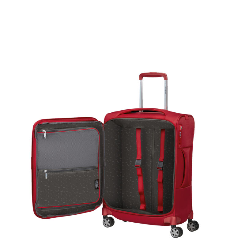 valise cabine d lite samsonite rouge