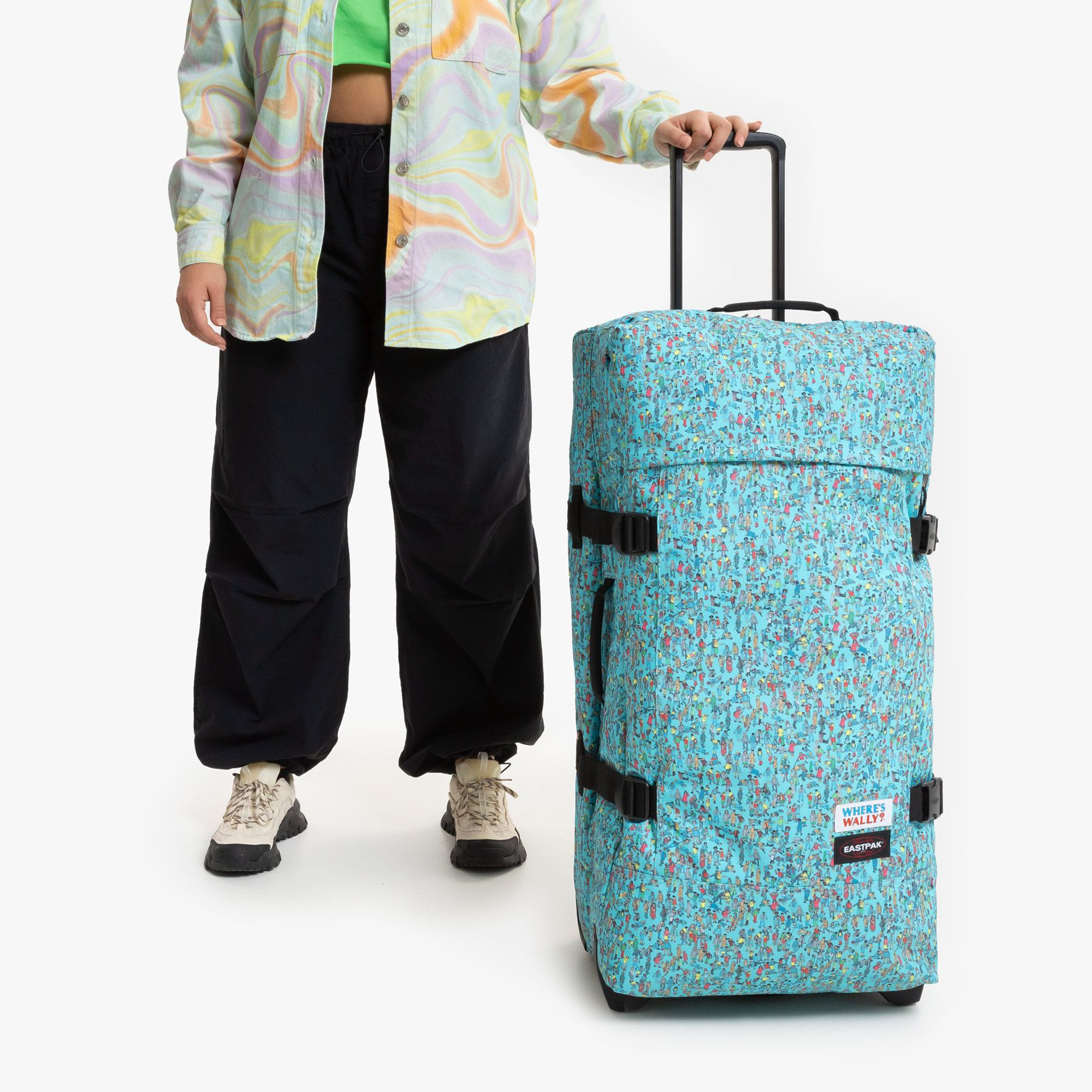 EASTPAK TRANVERZ S Wally, Turquoise Men's Luggage