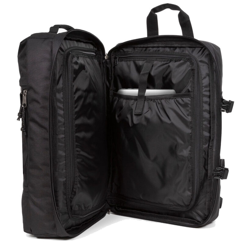Grand sac à dos cabine 42L Travelpack Eastpak pach black intérieur
