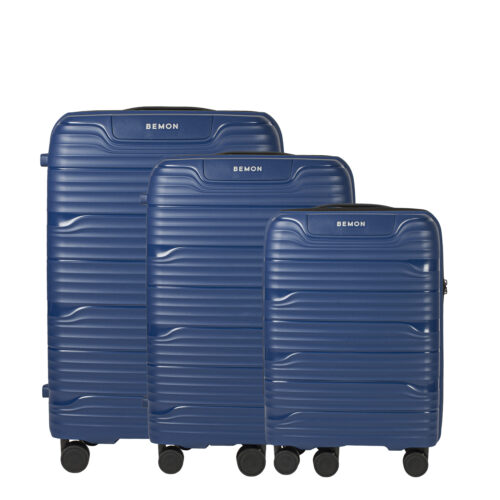 Lot de 3 valises en polycarbonate 55cm, 66cm et 77cm Bandol Bemon