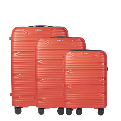 Lot de 3 valises en polycarbonate 55cm, 66cm et 77cm Bandol Bemon