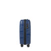 Valise cabine 56cm Bandol Bemon bleu côté