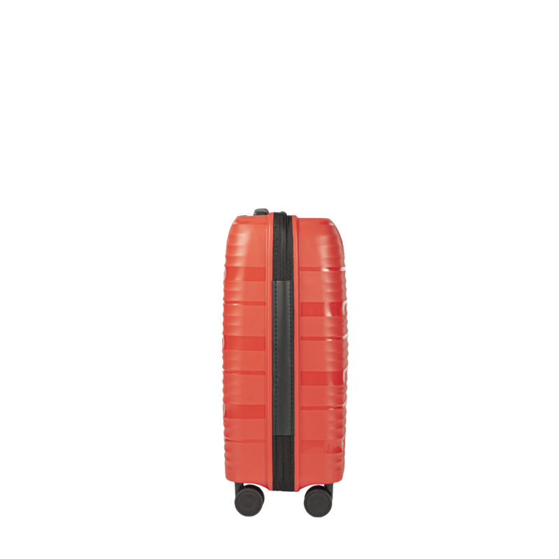 Valise cabine 56cm Bandol Bemon rouge côté