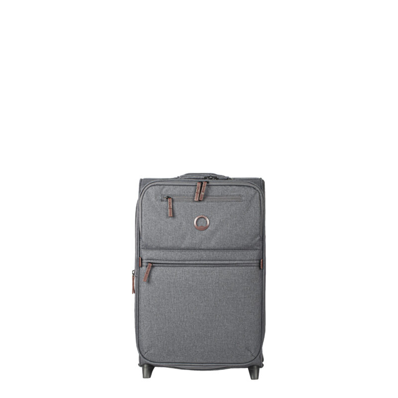 Valise ext 55cm Delsey Maubert 2.0 anthracite - face