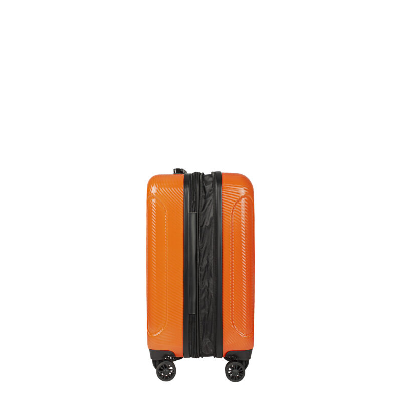 Valise cabine 54cm ext Lustre Guess orange côté ext