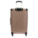Valise extensible 77cm Wilder Guess taupe logo arrière