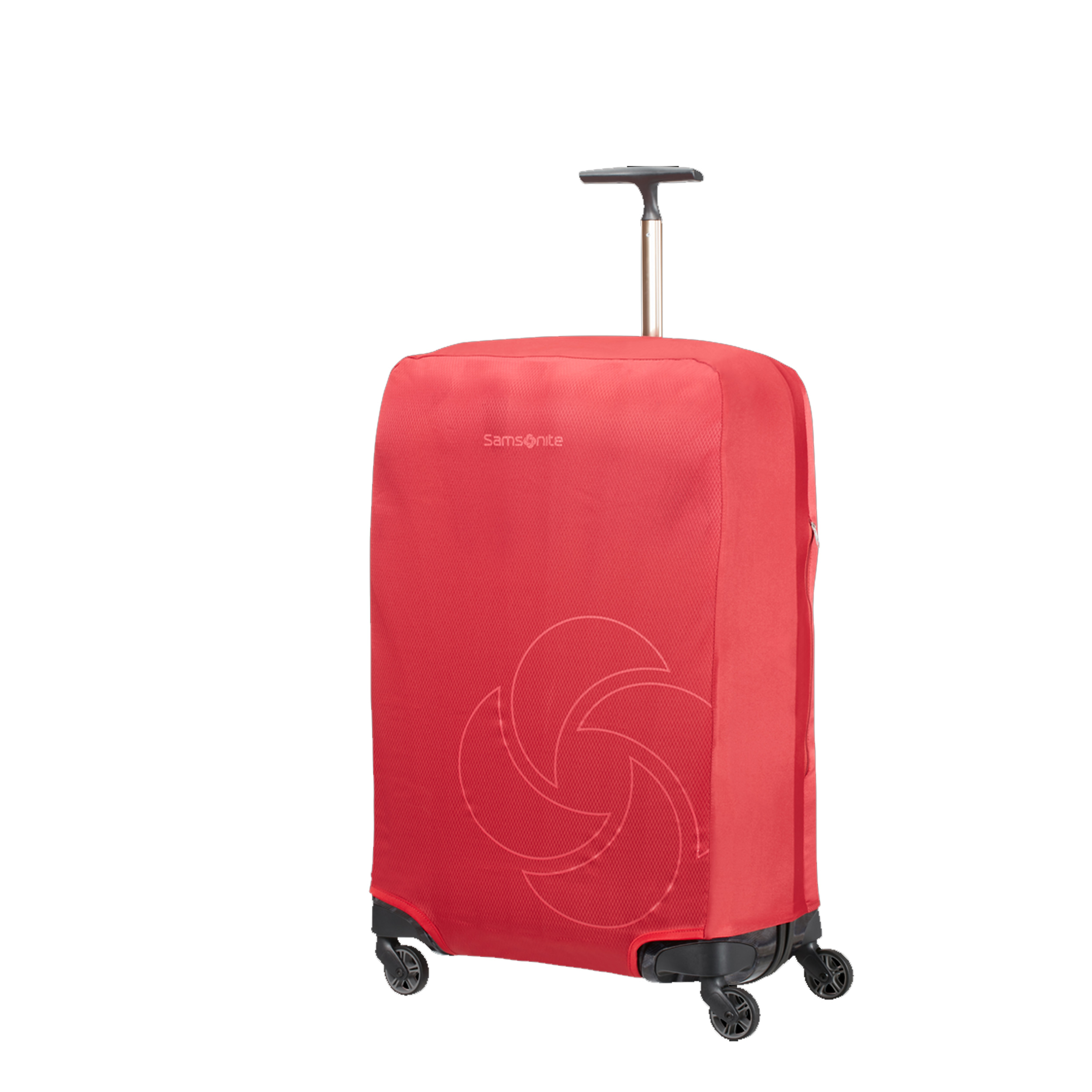 housse valise samsonite 75cm rouge