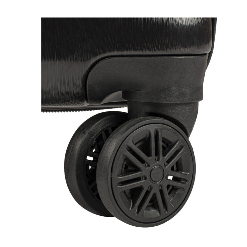 Valise 85cm extensible Nice Bemon noir zoom roue