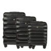 Lot de 3 valises Nice Bemon noir