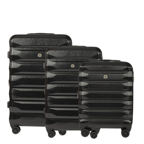 Lot de 3 valises en ABS 55cm, 65cm et 75cm Nice Bemon