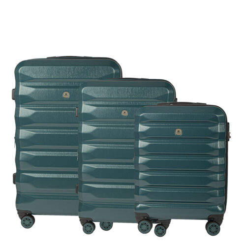 Lot de 3 valises en ABS 55cm, 65cm et 75cm Nice Bemon