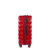 Valise 65cm extensible Nice Bemon rouge côté