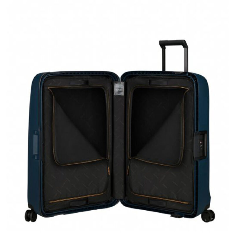 valise 75cm samsonite essens midnight bleu 146912 intérieur