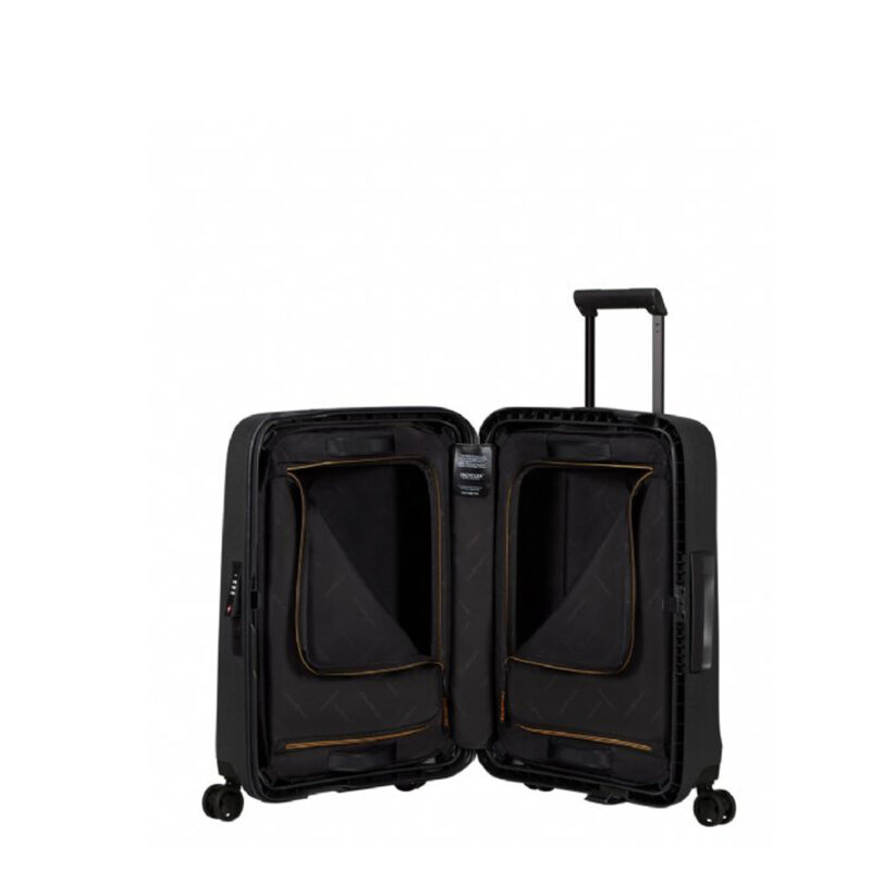 valise cabine samsonite essens graphite 55cm 146909 intérieur