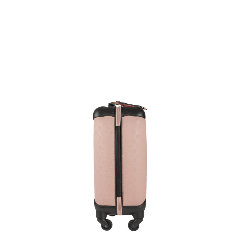 Guess valise 54cm Wilder bright pink côté