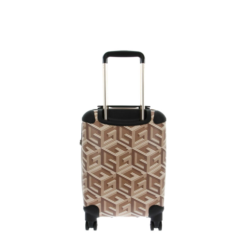 Valise Wilder Guess 54 cm Taupe Logo arrière
