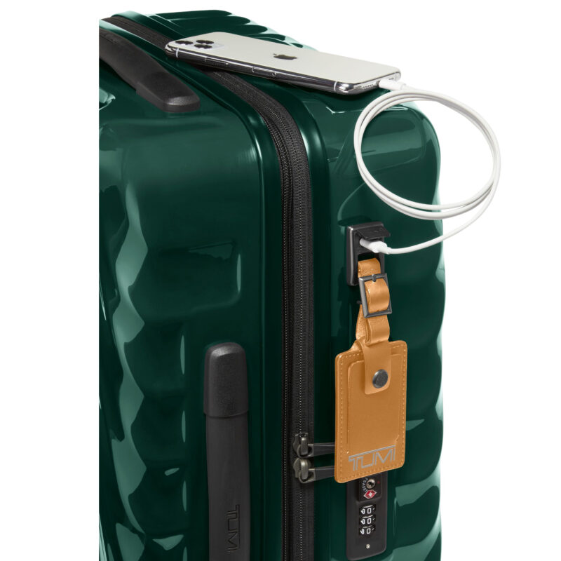 Valise cabine extensible 55cm 19 degree Tumi hunter green zoom