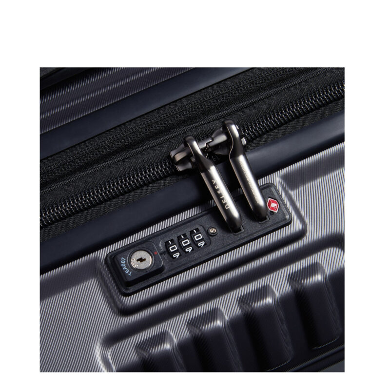 valise cabine delsey rempart anthracite code TSA