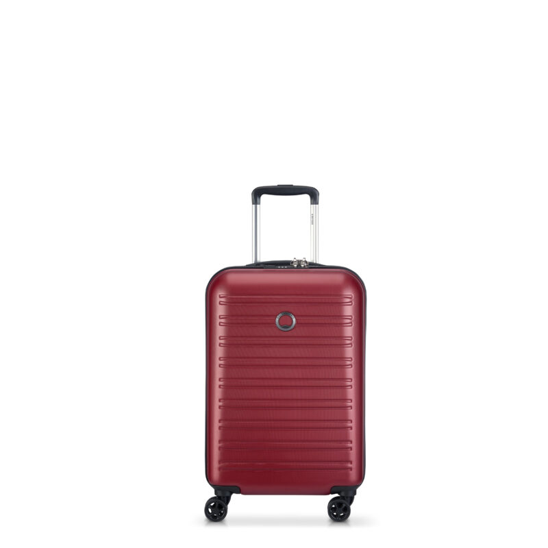 valise cabine delsey segur 2.0 rouge face