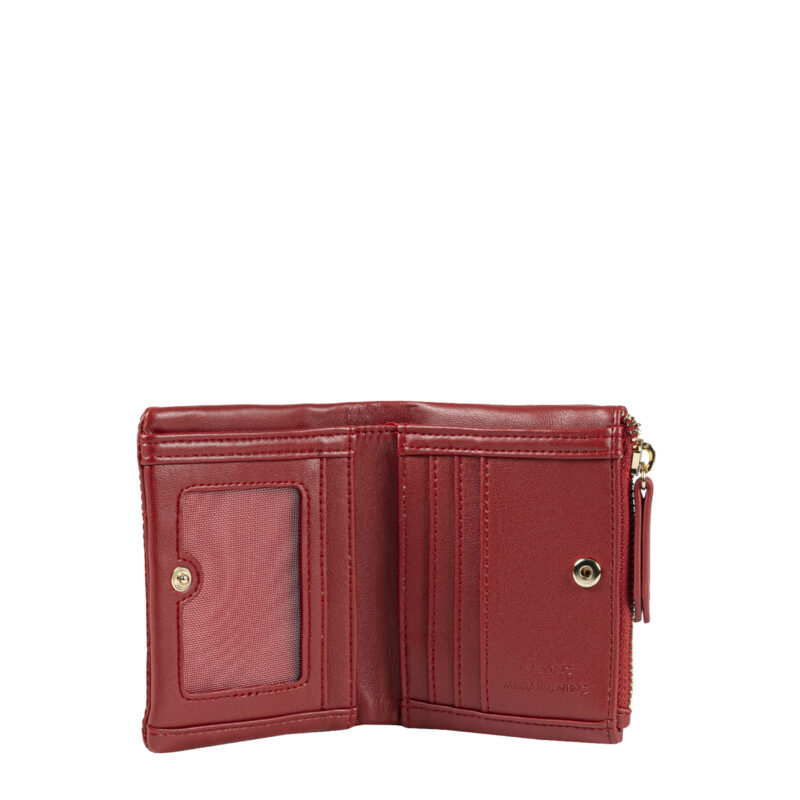 Portefeuille Carnaby Valentino rouge intérieur