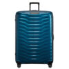 Grande valise 86cm Roxkin Proxis Samsonite bleu pétrol avant