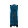 Grande valise 86cm Roxkin Proxis Samsonite bleu pétrol côté