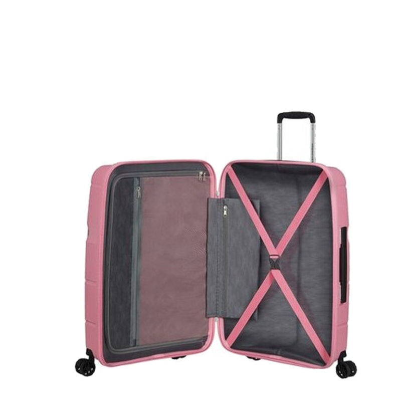 valise 66cm american tourister 128454 watermelon pink intérieur
