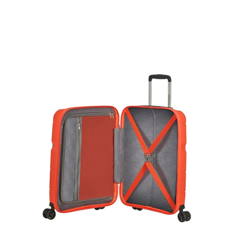 valise cabine american tourister 128453 tigerlily orange