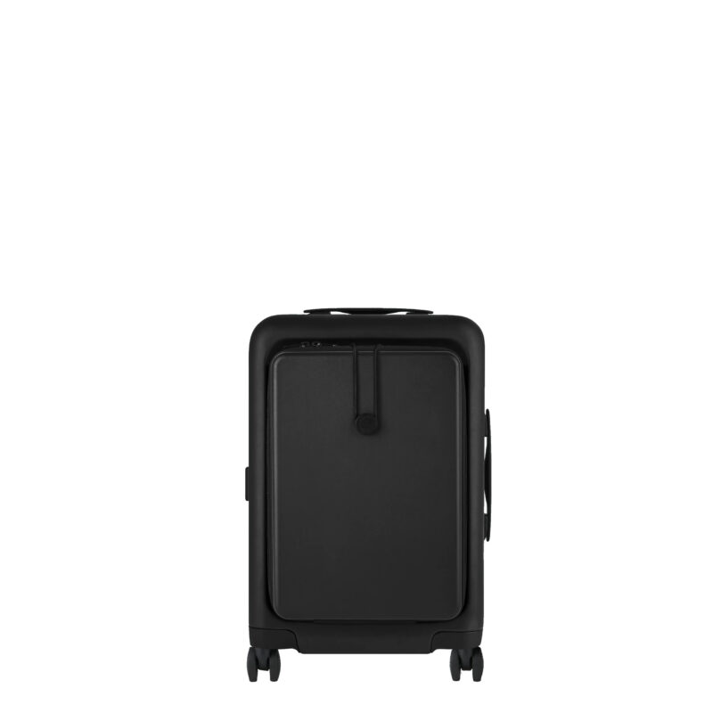 valise cabine cabaia traveler noir face