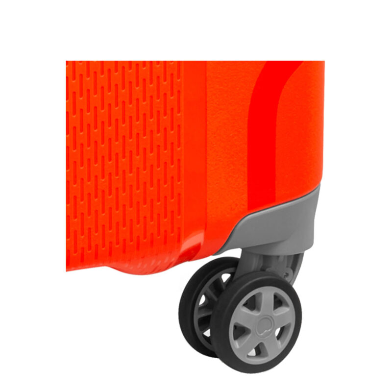 Valise cabine S extensible 55cm Clavel Delsey orange tangerin zoom roue
