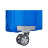 Valise L extensible 70 cm Clavel Delsey bleu klein zoom roue