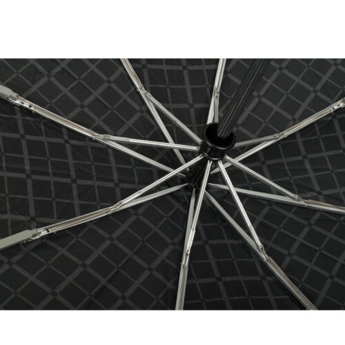 Parapluie pliant Noir carreaux
