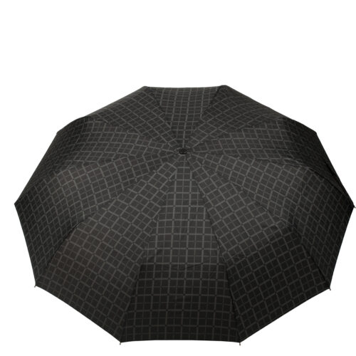 Parapluie pliant Noir motifs carreaux